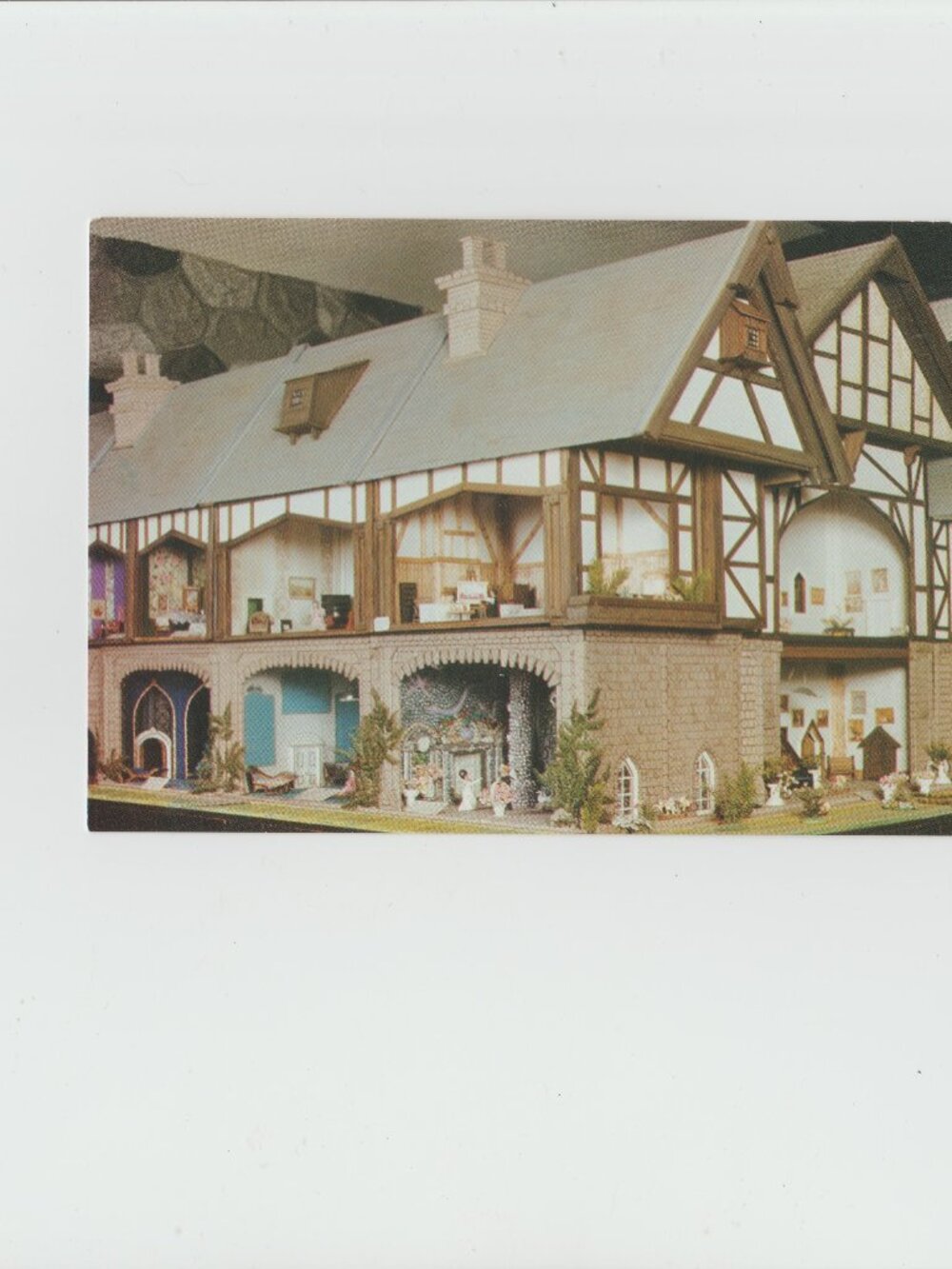 Gay Nineties  Doll House Miniature World Postcard